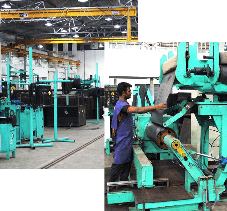 V-FIT belt production floor – V Belt Manufacturers in India