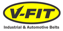 V-FIT Industrial & Automotive Belts logo – V Belt Manufacturers in India